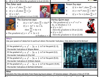Differentiation Whodunnit