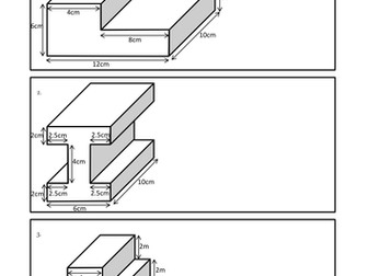 Surface area and volume
