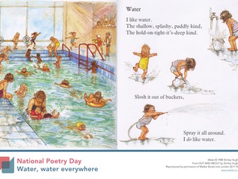 Water by Shirley Hughes poster
