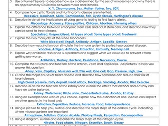 OCR 21C B1-B3 6 mark questions