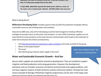 Water Conflicts Lesson 5