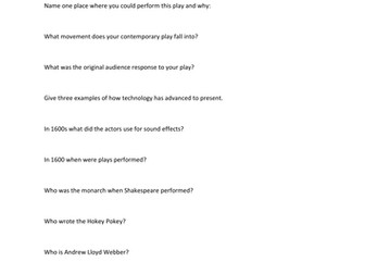 contextual questions