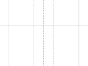 Templates for cutout houses and flats