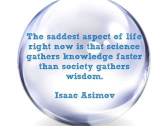 Science Quote Bubbles