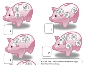 Count coins in a piggy bank