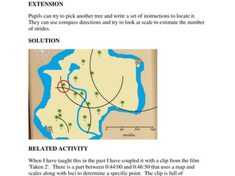 Loci and Construction activity - Treasure Map