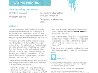 Pirate Activities - Playing Pirates
