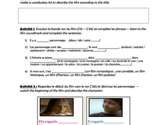 Les Crayons short film study