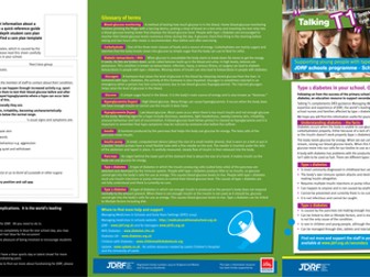 Type 1 Diabetes Secondary School Guide