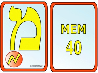 Learn the Aleph-Bet - Mem/Mem Sofit