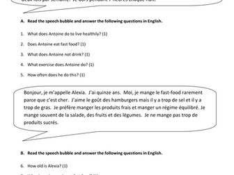 Vivre Sainement - End of unit test