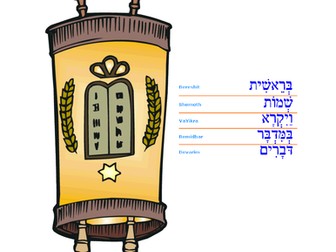 Books of the Torah Worksheet