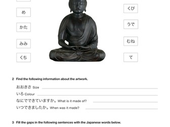 Learning Languages through Art:Art Speaks Japanese