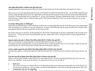 Bipolar Disorder - Vietnamese Translation