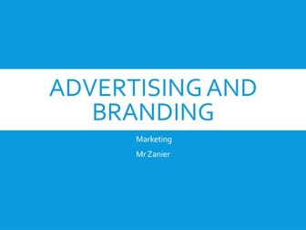 Branding and Marketing