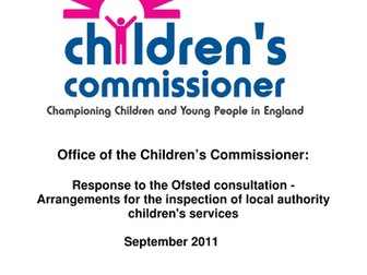 Ofsted Arrangements for Inspection