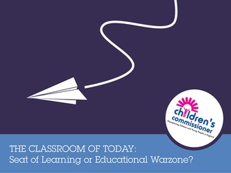The Classroom of Today: Learning vs. Warfare