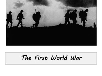 First World War Booklet