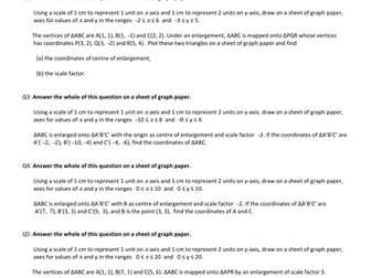 Enlargement transformation