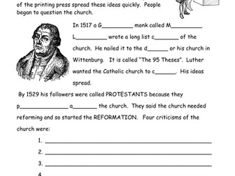 Martin Luther Protests