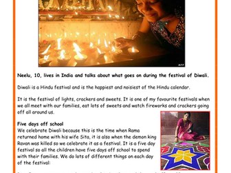 The Festival of Diwali