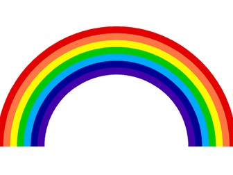 Rainbow colours / l'arc en ciel colouring