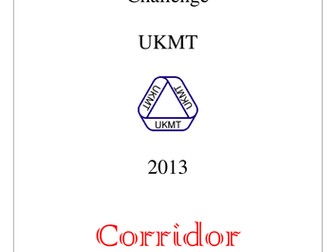 UKMT Senior Maths Challenge 2013 Corridor Maths
