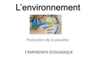 Protéger la nature: Empreinte écologique