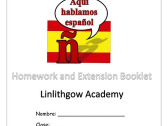 Spanish Homework and Extension Booklet
