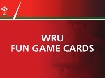 WRU Fun Game Cards