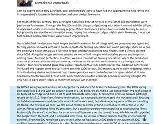 Action Countryside - Reversing fortunes