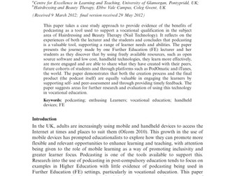 Beauty and the iPod – a story of contrasts