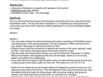 Performing Pachelbel's Canon - made easy!