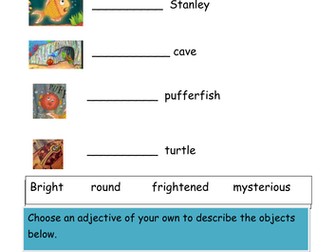 Bright Stanley & the Cave Monster Language work