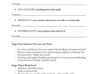 iGCSE Edexcel English Language Section B i