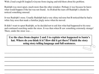 Christmas Story Reading Comprehension KS1