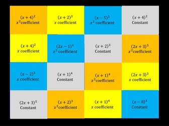 Binomial Expansion - Catchphrase