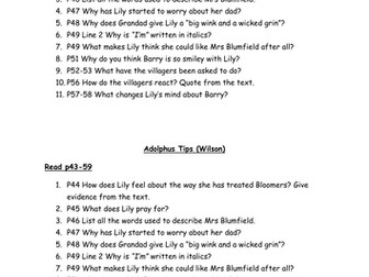 Adolphus Tips Guided Reading Plans