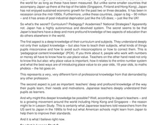 An Introduction to Lesson Study