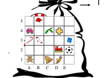 Christmas Coordinates KS1 and KS2