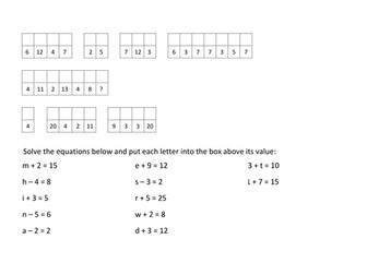 Equations Codebreaker Christmas Jokes
