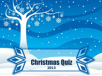 Christmas Quiz 2013