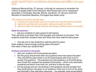 Poetry and the Holocaust