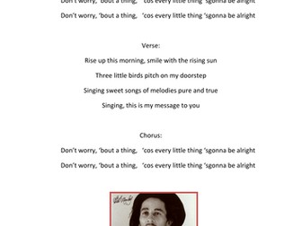 Three Little Birds Class ensemble parts