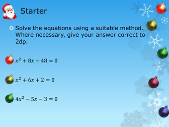 Solving Equations involving Algebraic Fractions
