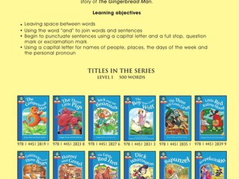 Grammar and Punctuation with The Gingerbread Man