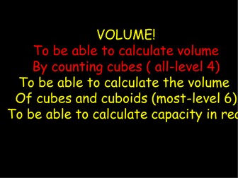 Maths revision presentations