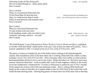 Winter Words in Various Moods and Metres 1928