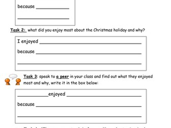 Back to school after Christmas