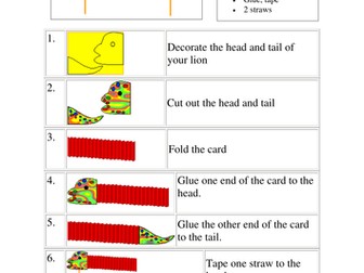 Independent Instruction Activity: Chinese Dragon